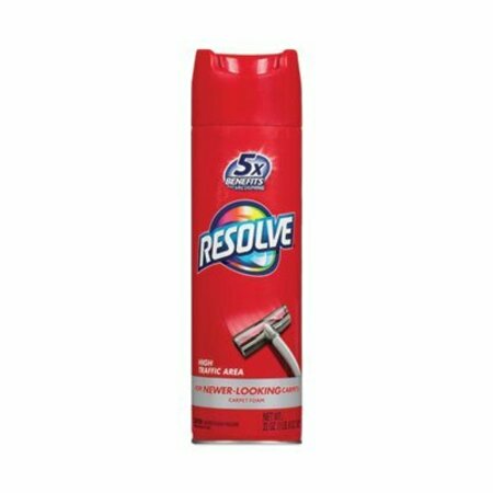 RECKITT BENCKISER RESOLVE, Foam Carpet Cleaner, Foam, 22 Oz, Aerosol Can 00706